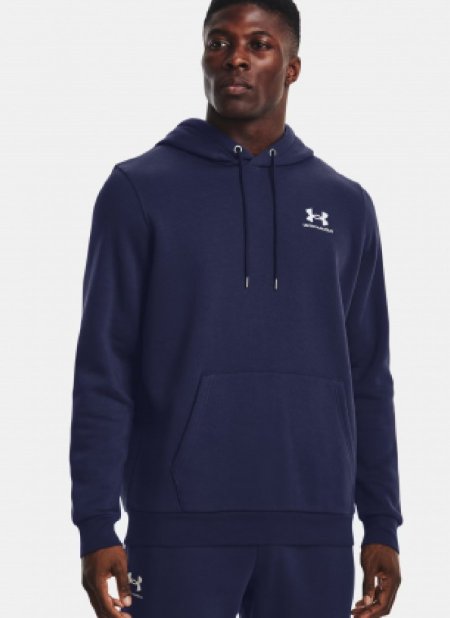 Under Armour Men's UA Icon Fleece Hoodie- هودي اندر ارمور ايكون فليس للرجال لون كحلي